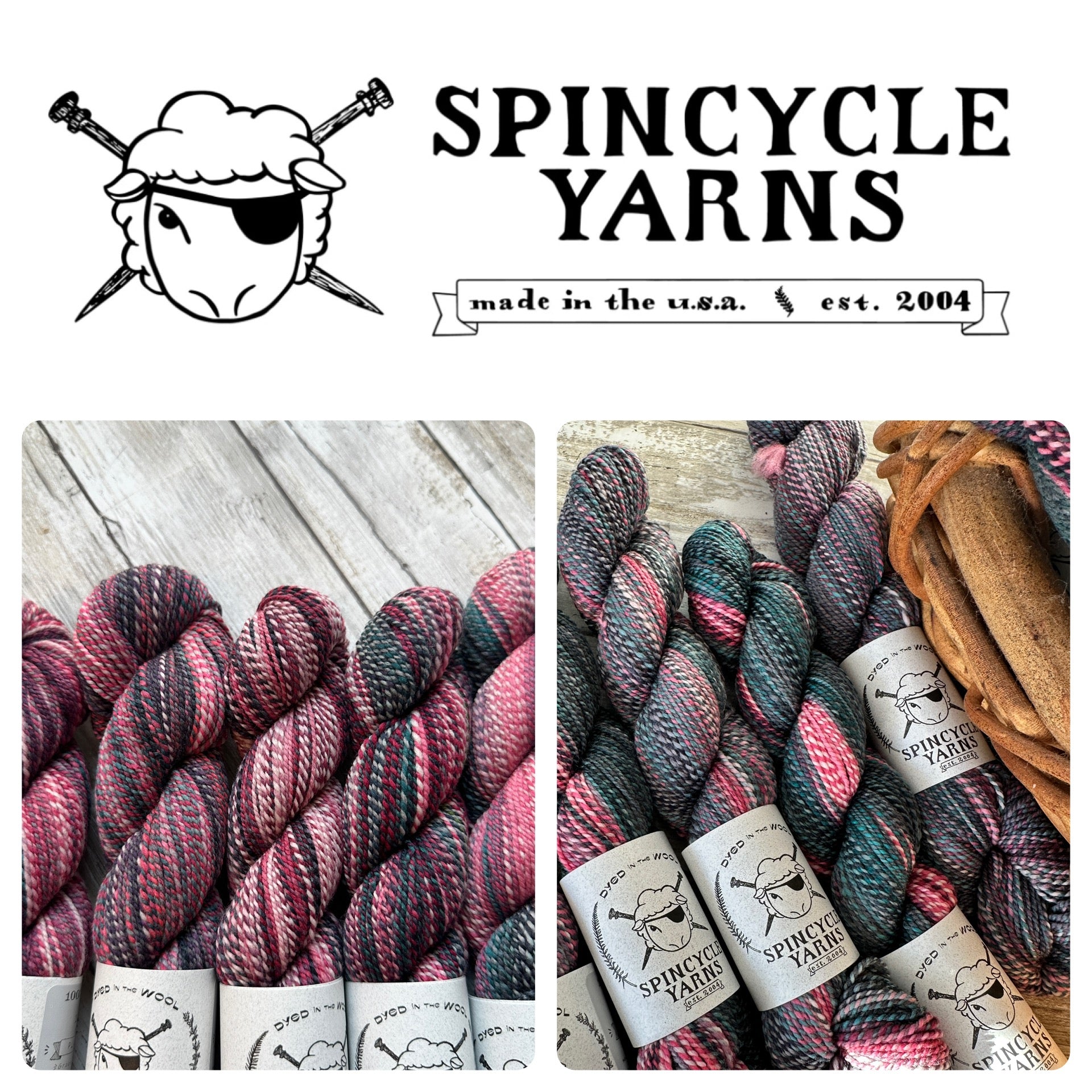 Spincycle l Playful Pop | Grocery Girls Knit
