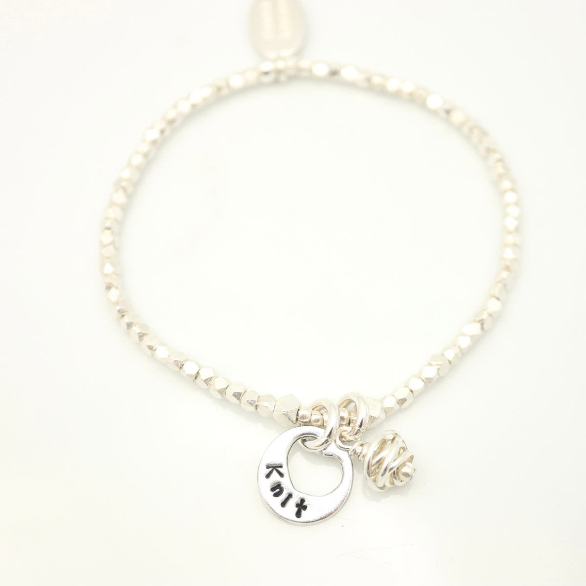 Buy GIVA Sterling Silver Zircon Heart Charm Bracelet for Women(ADJUSTABLE)  online