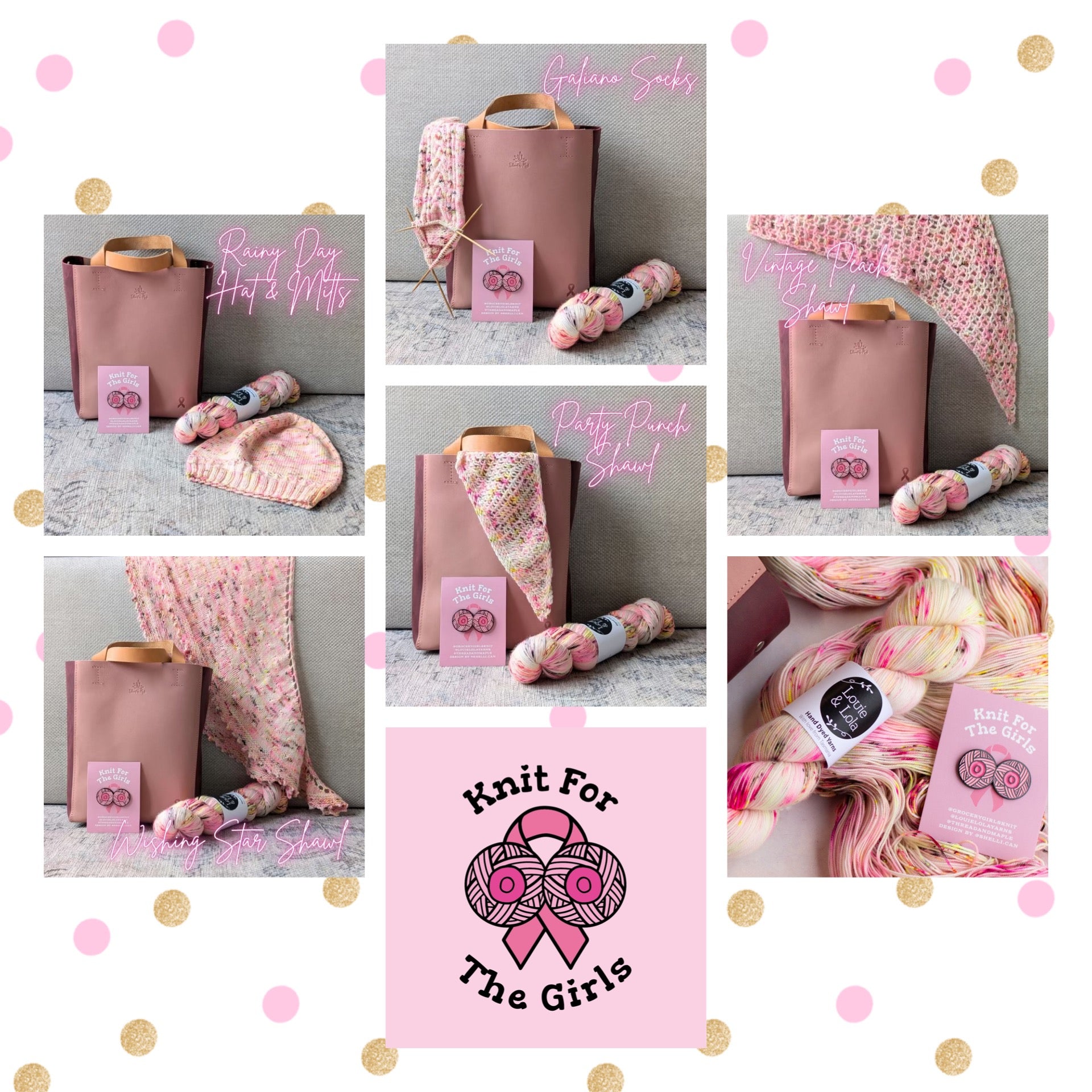 Breast Cancer Bundle l Galiano Socks