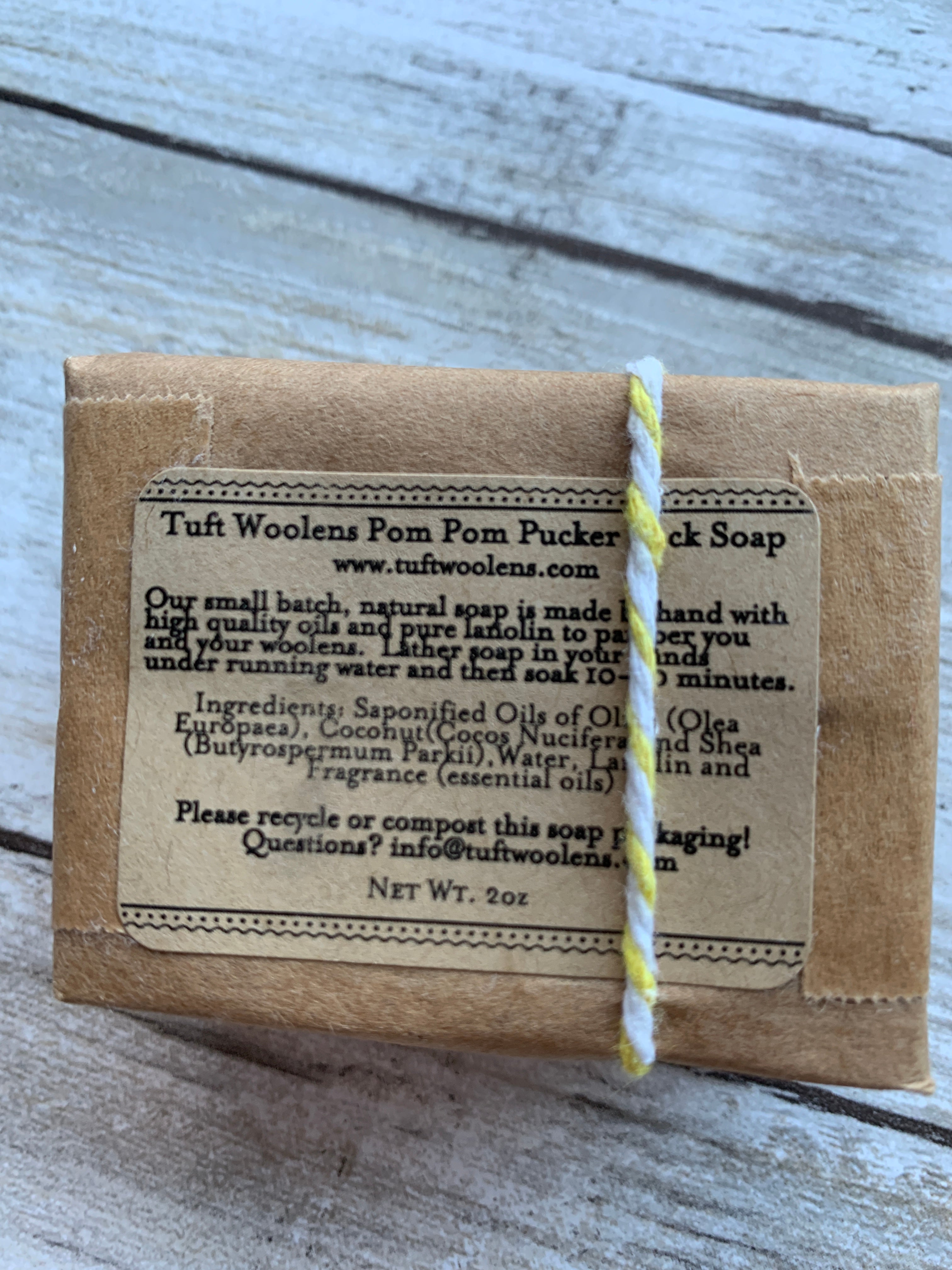 Tuft Woolens Sock Soap