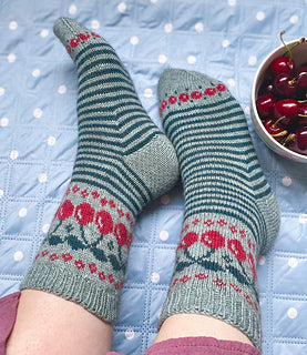 Charming Colorwork Socks