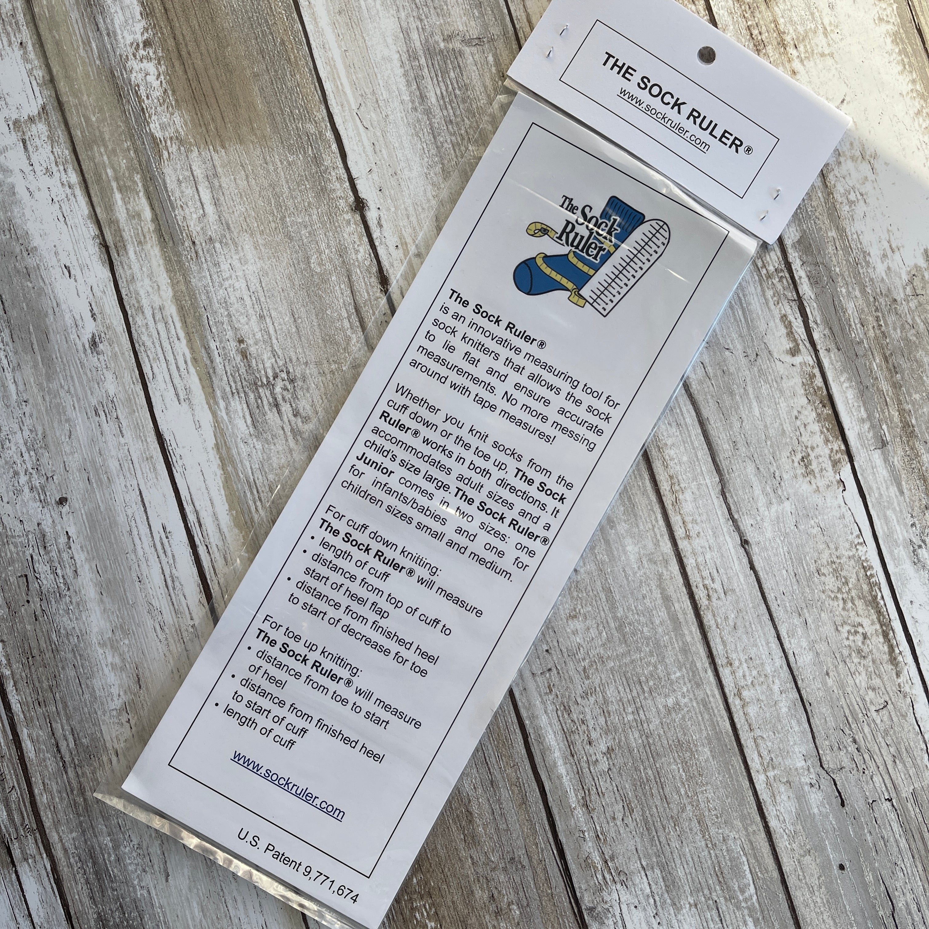 The Sock Ruler Grocery Girls Knit