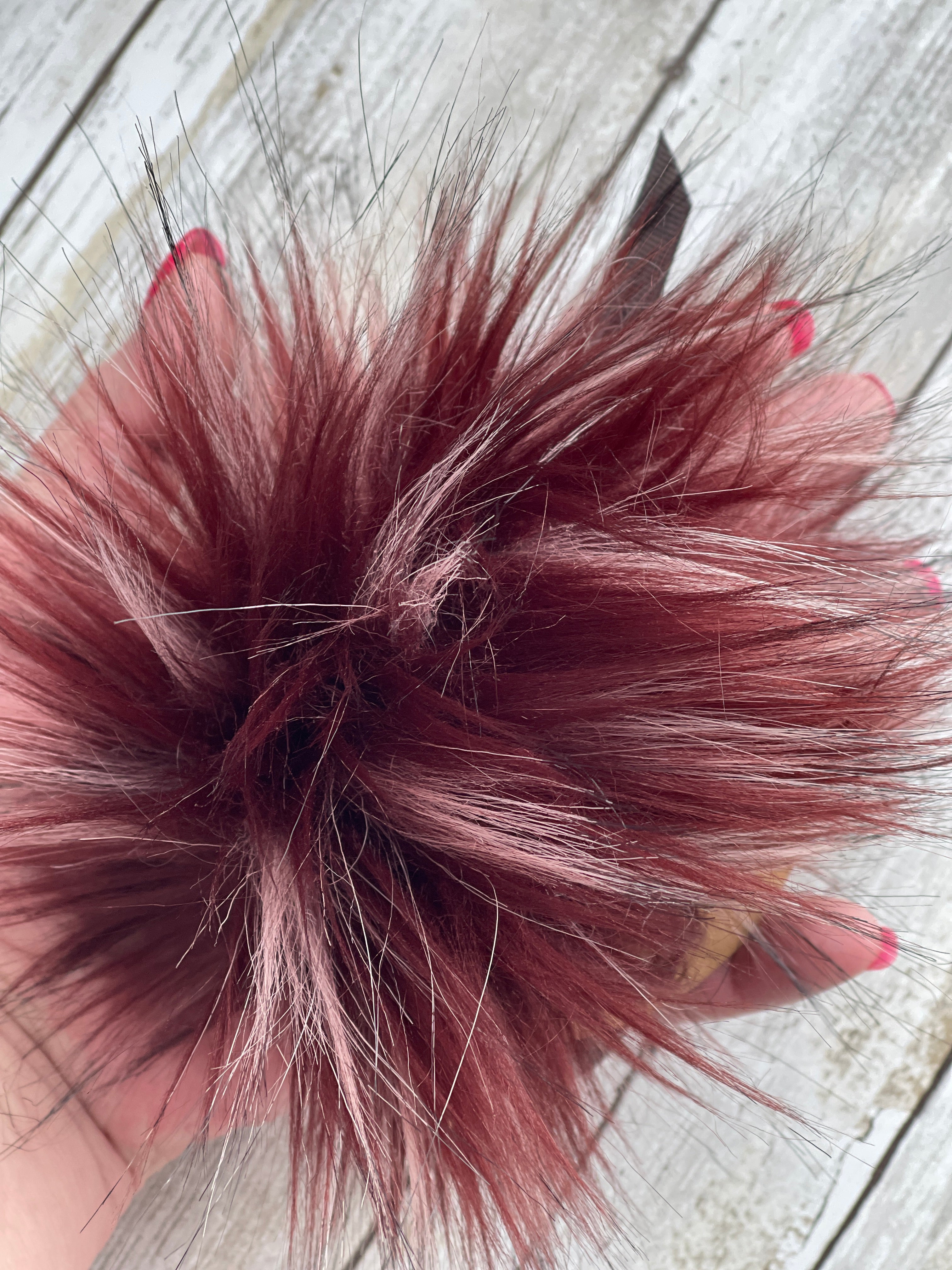 Pompom #98 Burgundy/Blush