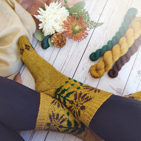 Charming Colorwork Socks